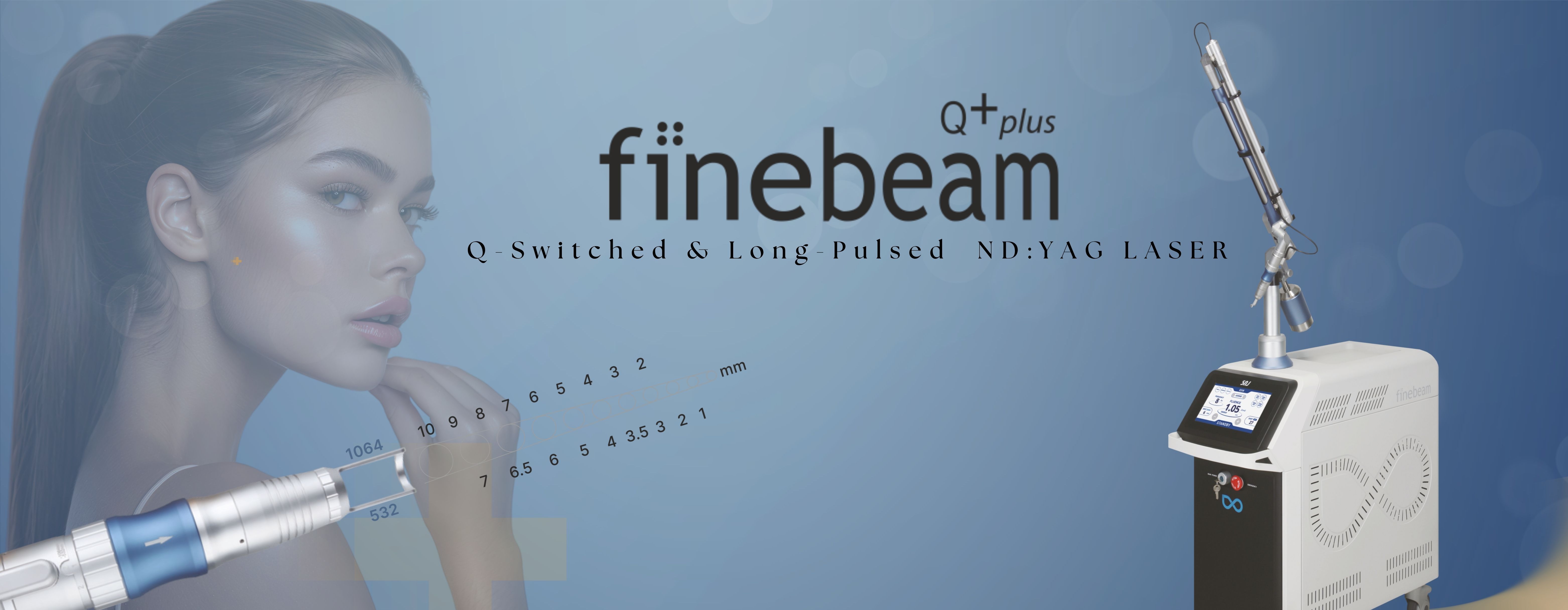 FINEBEAM 1064 nm & 532 nm Q-Switched